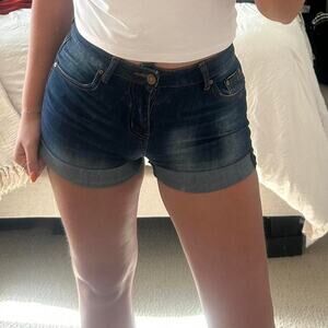 Indigo rein dark wash denim